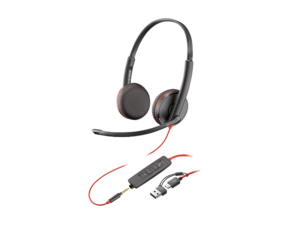 Plantronics Blackwire C3225 Stereo USB Headset